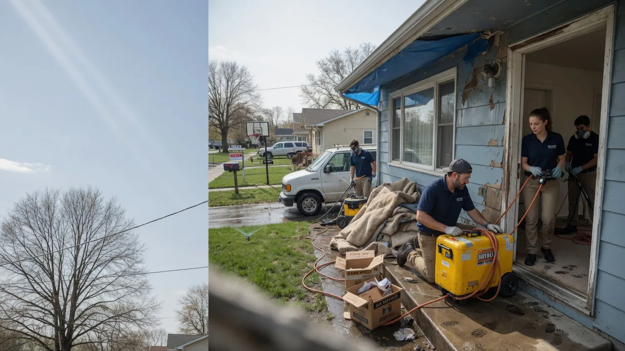 Basement Flood Cleanup in Exira, IA near me